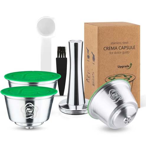 Wiederverwendbare Edelstahl-Kapsel für Dolce Gusto - greencoffee ☕️🌱